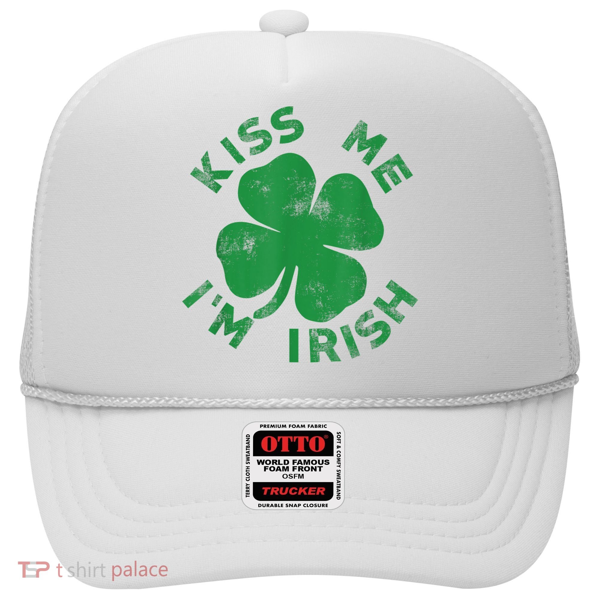 Kiss Me I'm Irish Funny Saint Patrick Day Hat