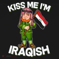 Kiss Me I'm Iraqish Women's Hoodie thumb 2