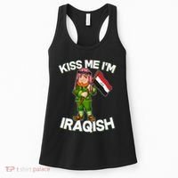 Kiss Me I'm Iraqish Women's Tank Top thumb 0