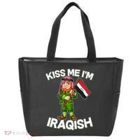 Kiss Me I'm Iraqish Tote Bag thumb 0