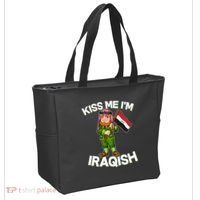 Kiss Me I'm Iraqish Tote Bag thumb 2