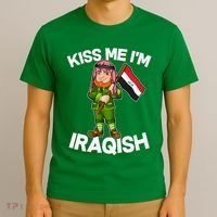 Kiss Me I'm Iraqish T-Shirt thumb 3