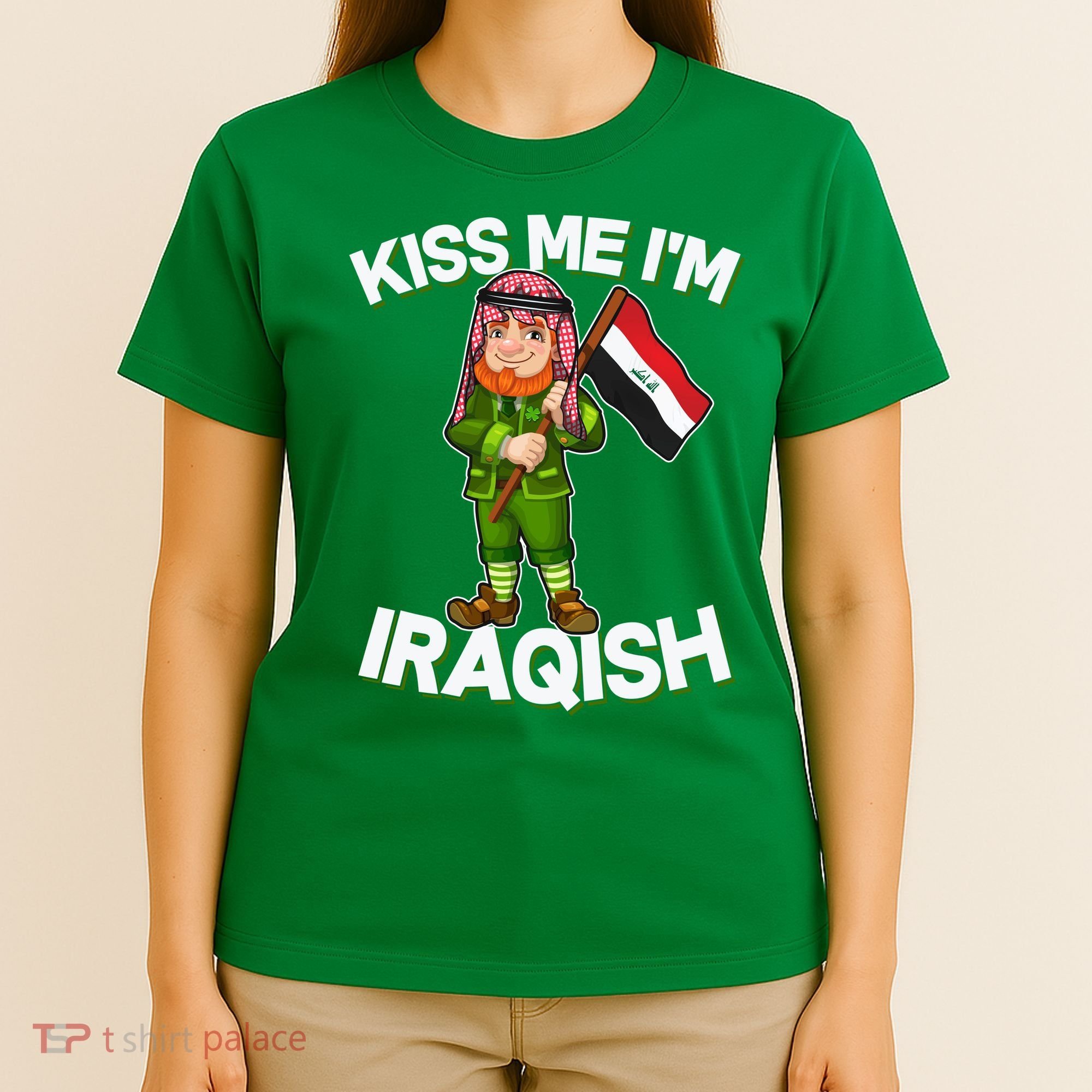 Kiss Me I'm Iraqish T-Shirt