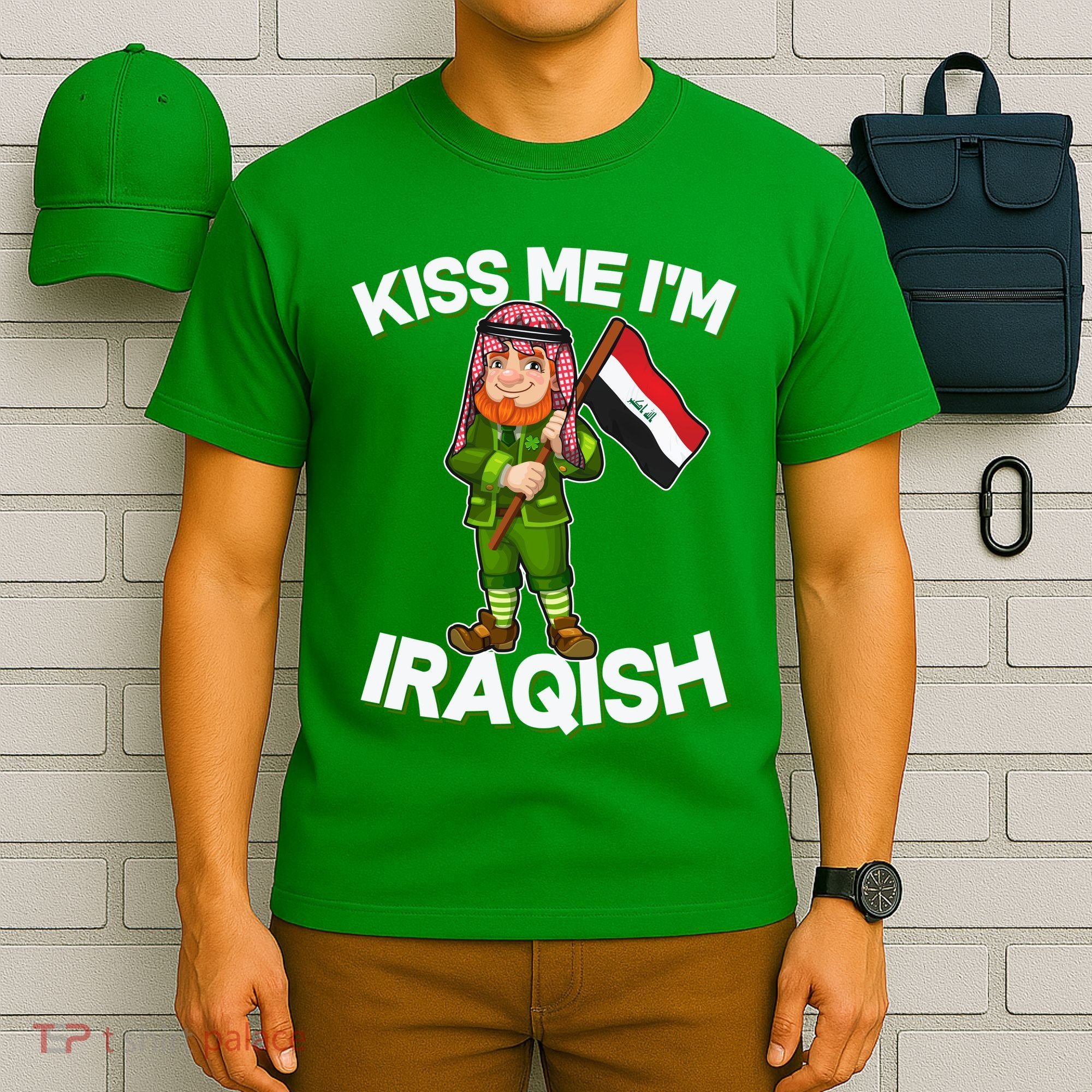 Kiss Me I'm Iraqish T-Shirt