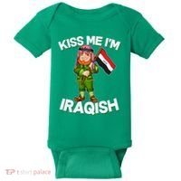 Kiss Me I'm Iraqish Baby Bodysuit thumb 0