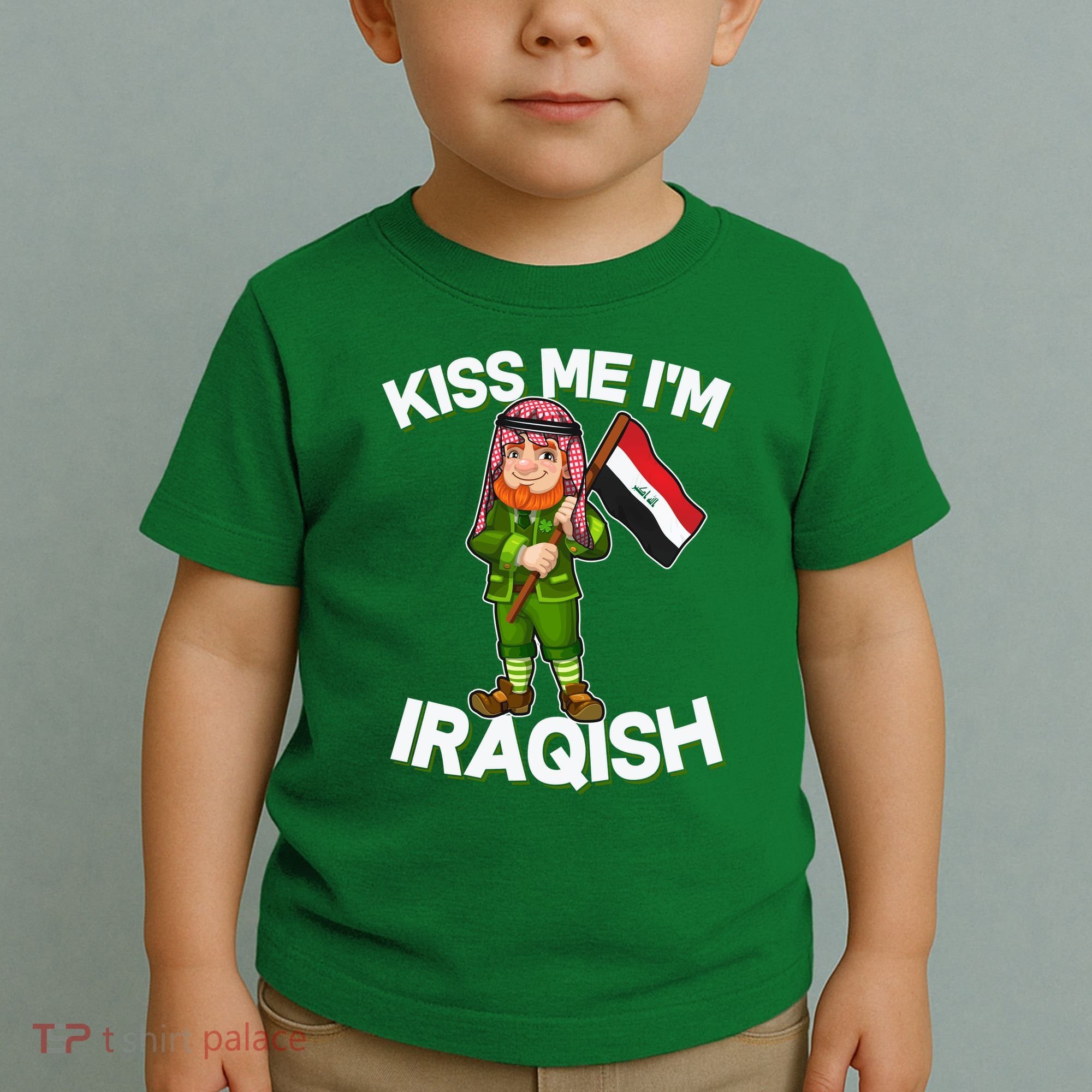 Kiss Me I'm Iraqish Toddler T-Shirt