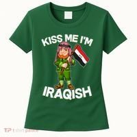 Kiss Me I'm Iraqish Women's T-Shirt thumb 0