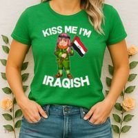 Kiss Me I'm Iraqish Women's T-Shirt thumb 2