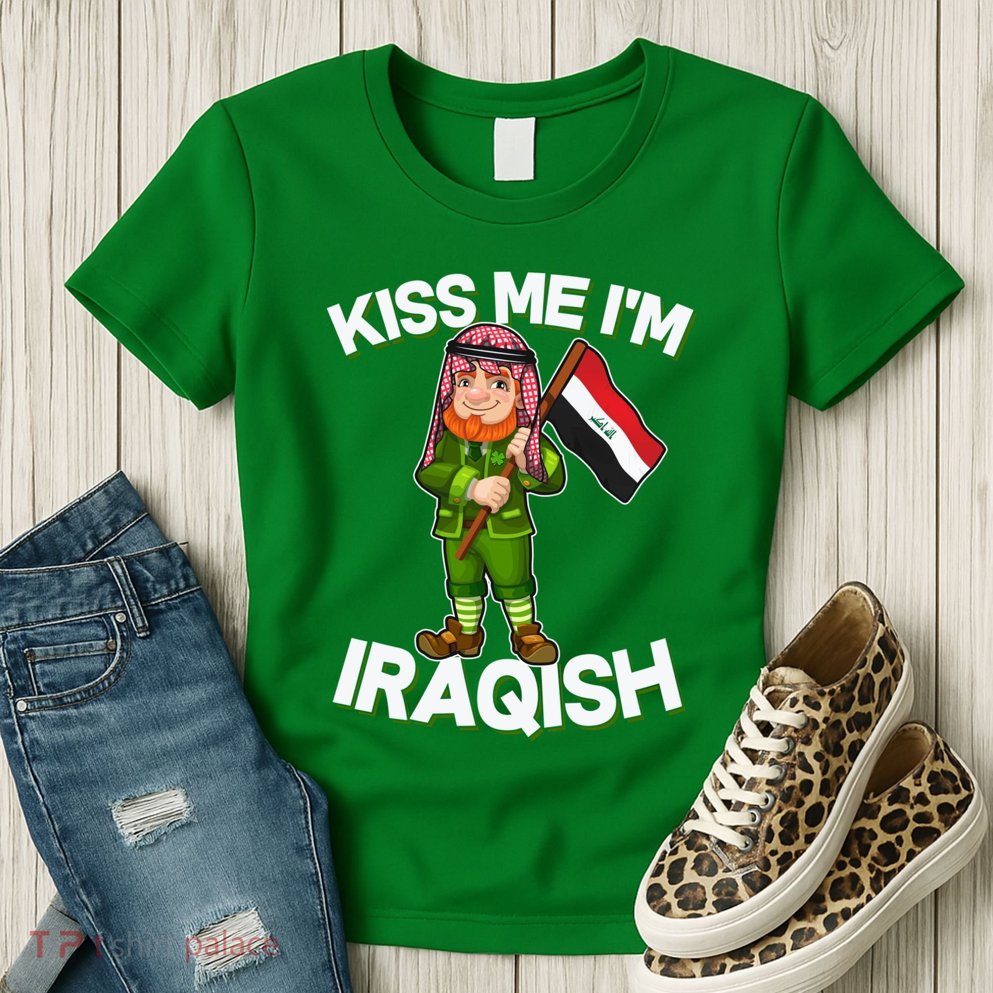 Kiss Me I'm Iraqish Women's T-Shirt