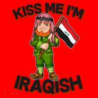Kiss Me I'm Iraqish Santa Hat thumb 1