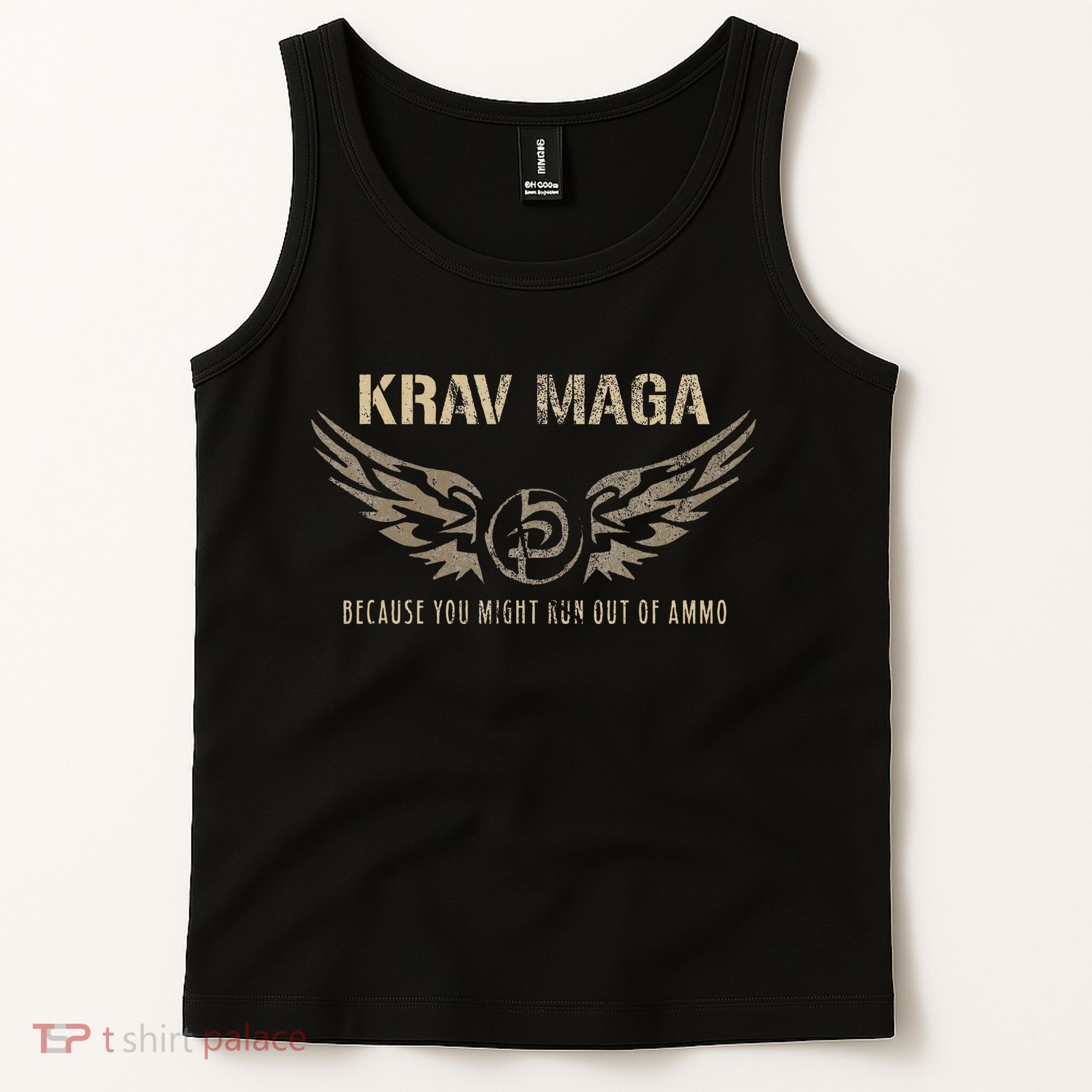 Krav Maga Israeli Military Close Combat System Tank Top