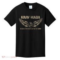 Krav Maga Israeli Military Close Combat System Kids T-Shirt thumb 0