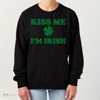 Kiss Me Im Irish St Patricks Day Women's Sweatshirt thumb 0