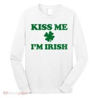 Kiss Me Im Irish St Patricks Day Long Sleeve Shirt thumb 0