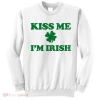Kiss Me Im Irish St Patricks Day Sweatshirt thumb 0