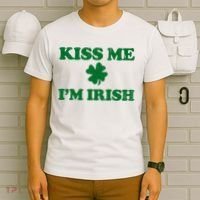 Kiss Me Im Irish St Patricks Day T-Shirt thumb 6