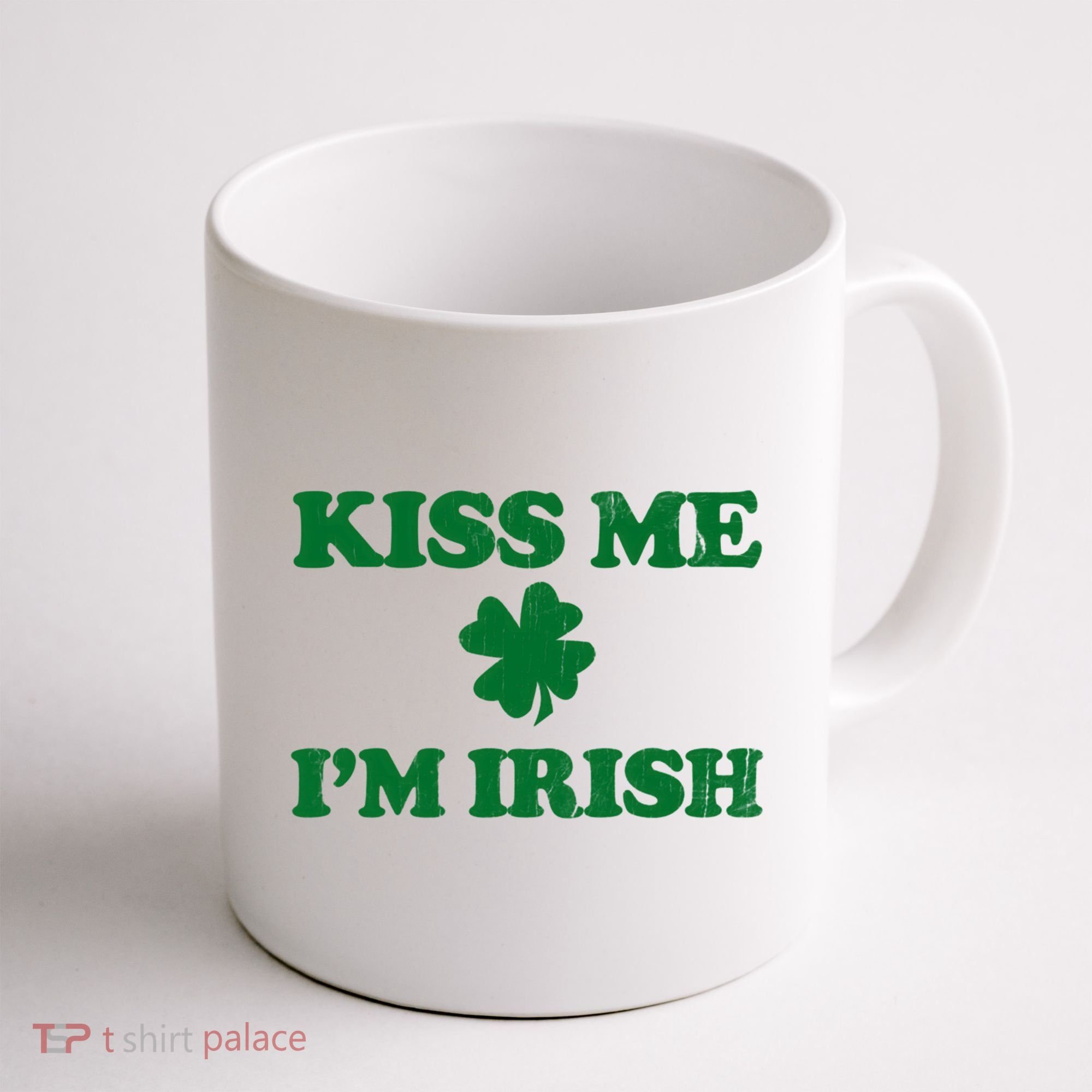 Kiss Me Im Irish St Patricks Day Coffee Mug