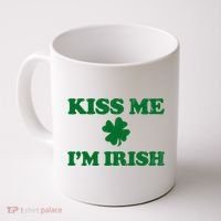 Kiss Me Im Irish St Patricks Day Coffee Mug thumb 0