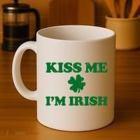 Kiss Me Im Irish St Patricks Day Coffee Mug thumb 4