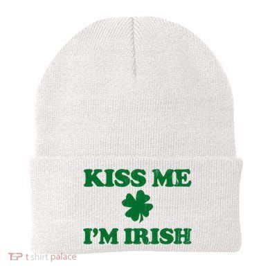 Kiss Me Im Irish St Patricks Day Beanie