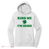 Kiss Me Im Irish St Patricks Day Women's Hoodie thumb 0
