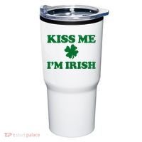 Kiss Me Im Irish St Patricks Day Tumbler thumb 0