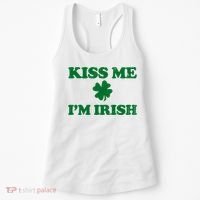 Kiss Me Im Irish St Patricks Day Women's Tank Top thumb 0
