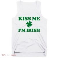 Kiss Me Im Irish St Patricks Day Tank Top thumb 0