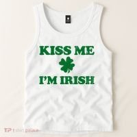 Kiss Me Im Irish St Patricks Day Tank Top thumb 2