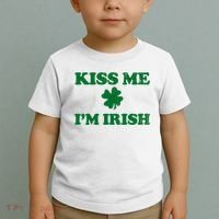 Kiss Me Im Irish St Patricks Day Toddler T-Shirt thumb 2