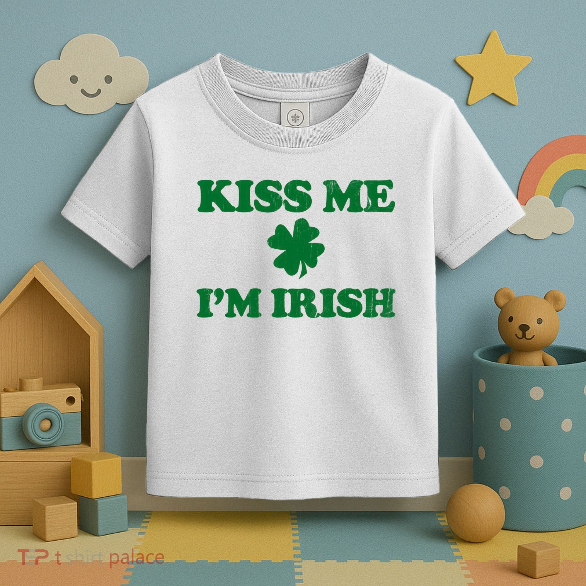 Kiss Me Im Irish St Patricks Day Toddler T-Shirt