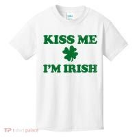 Kiss Me Im Irish St Patricks Day Kids T-Shirt thumb 0