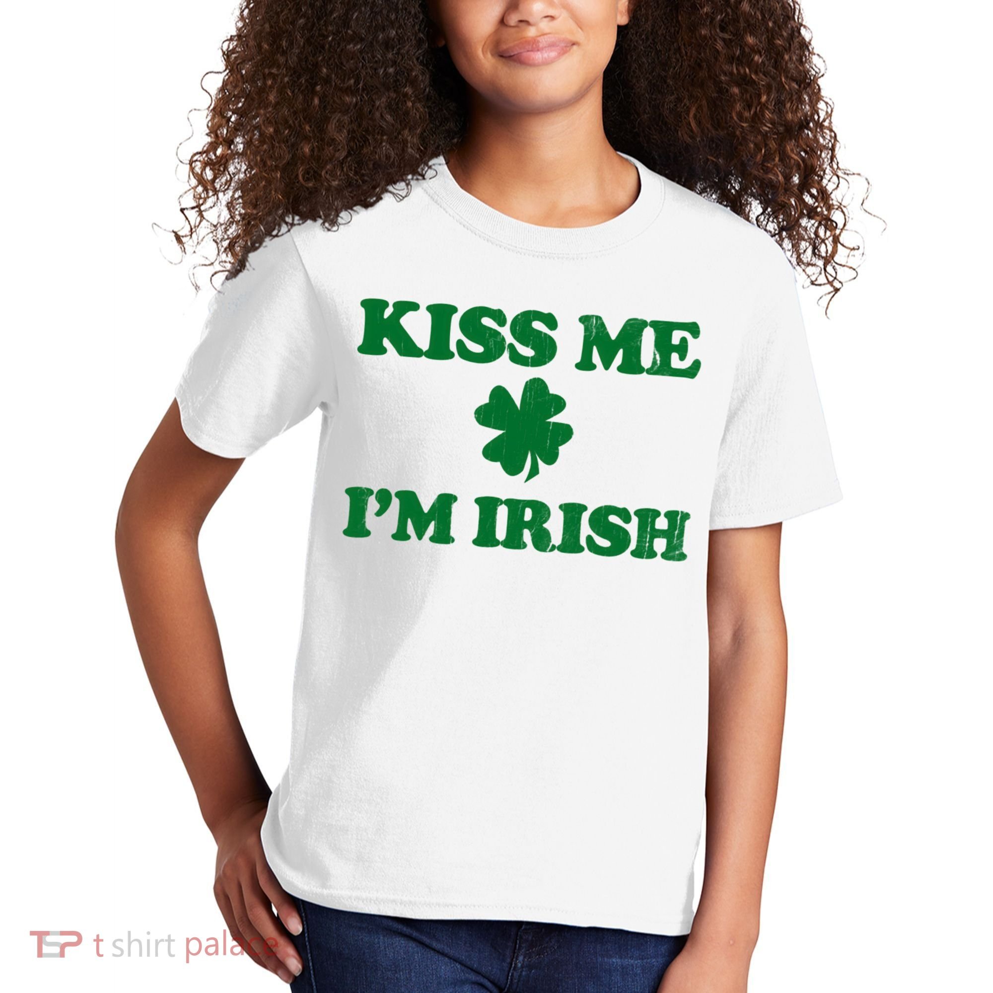 Kiss Me Im Irish St Patricks Day Kids T-Shirt