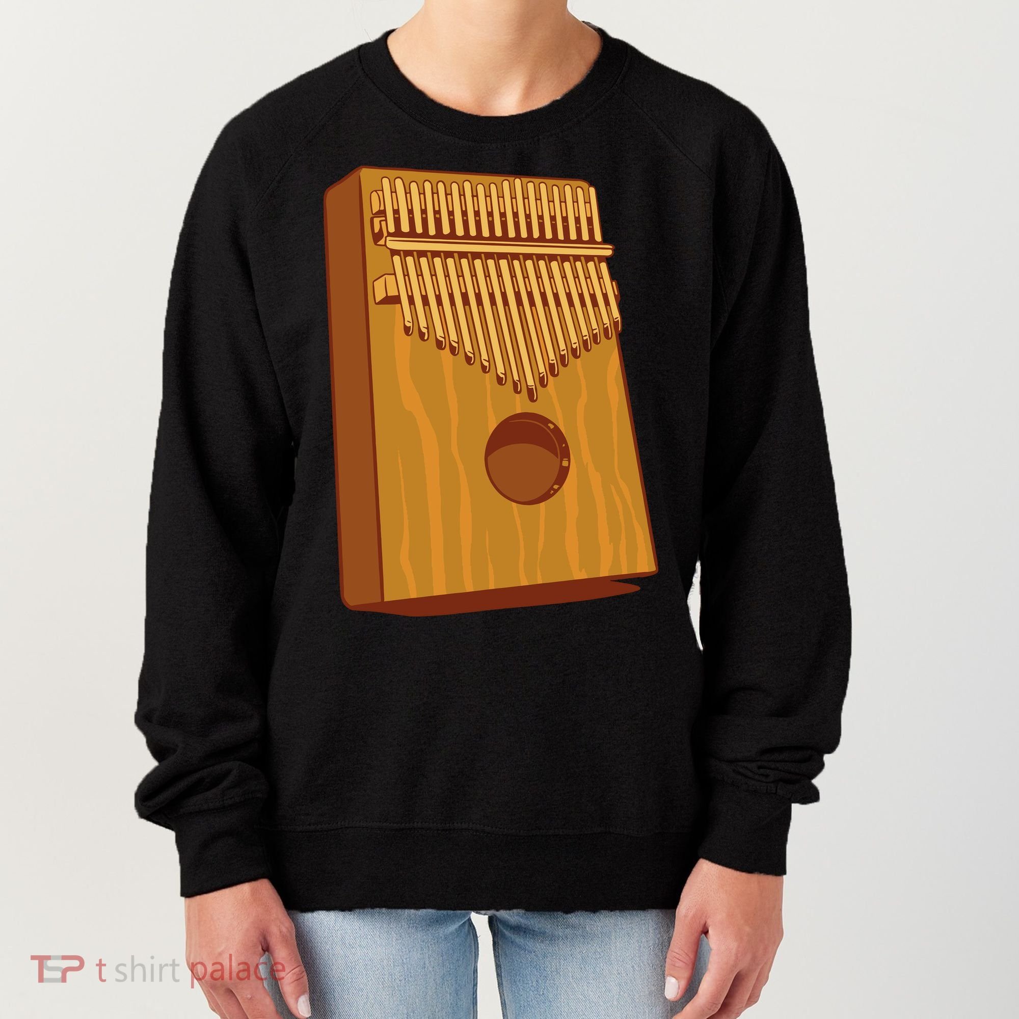 Kalimba Musical Instrument Women's Sweatshirt