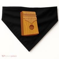 Kalimba Musical Instrument USA-Made Doggie Bandana thumb 0