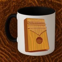 Kalimba Musical Instrument Coffee Mug thumb 2