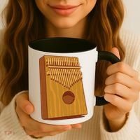 Kalimba Musical Instrument Coffee Mug thumb 3