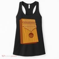Kalimba Musical Instrument Women's Tank Top thumb 0