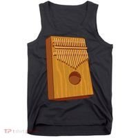 Kalimba Musical Instrument Tank Top thumb 0