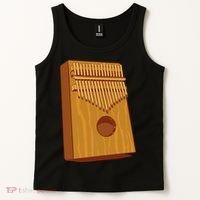Kalimba Musical Instrument Tank Top thumb 2