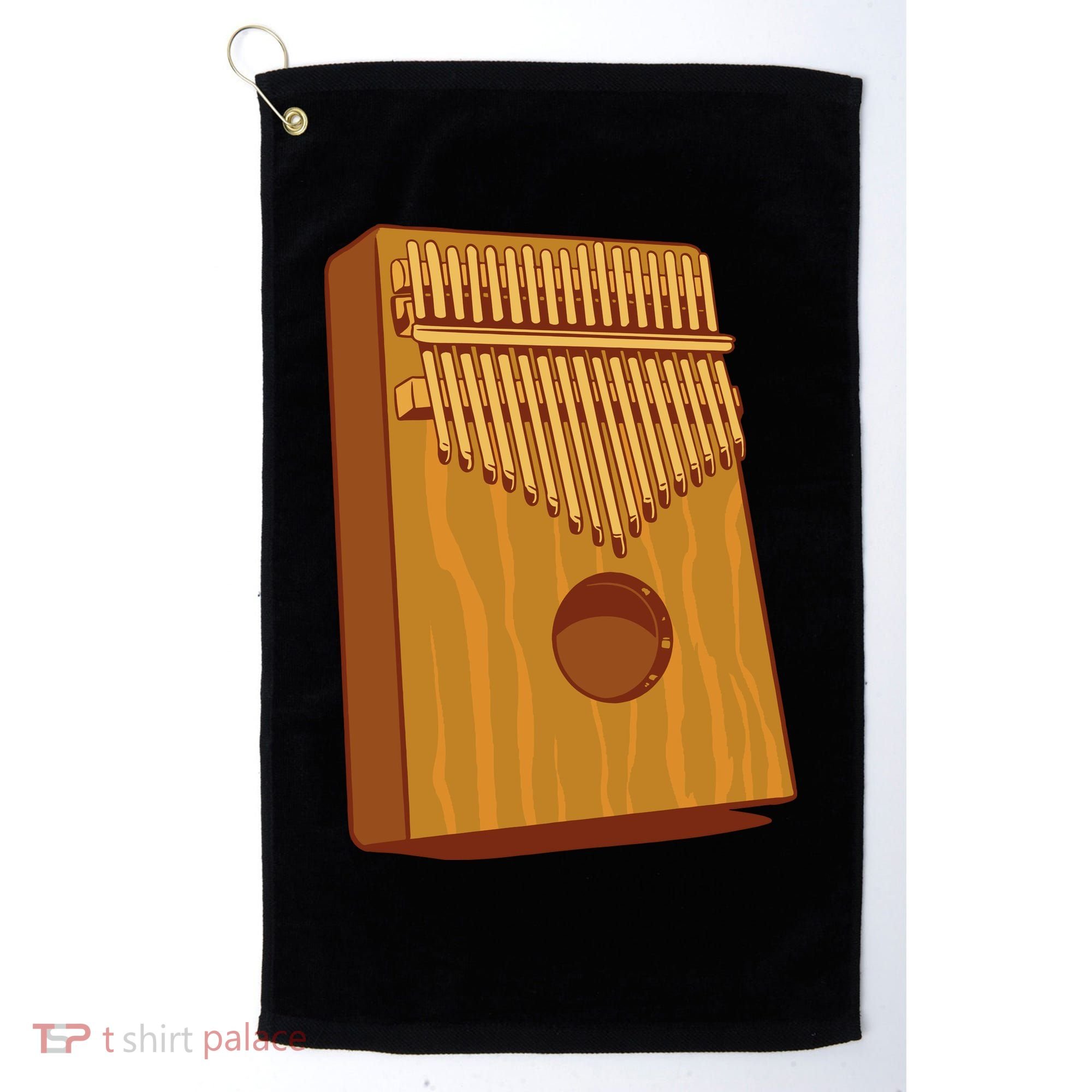 Kalimba Musical Instrument Golf Towel