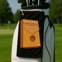 Kalimba Musical Instrument Golf Towel thumb 2