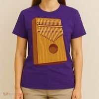 Kalimba Musical Instrument T-Shirt thumb 4