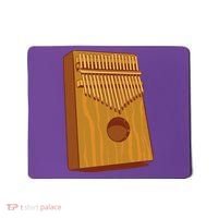 Kalimba Musical Instrument Mousepad thumb 0