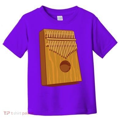 Kalimba Musical Instrument Toddler T-Shirt