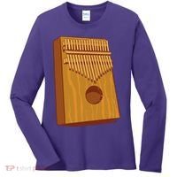 Kalimba Musical Instrument Women's Long Sleeve Shirt thumb 0