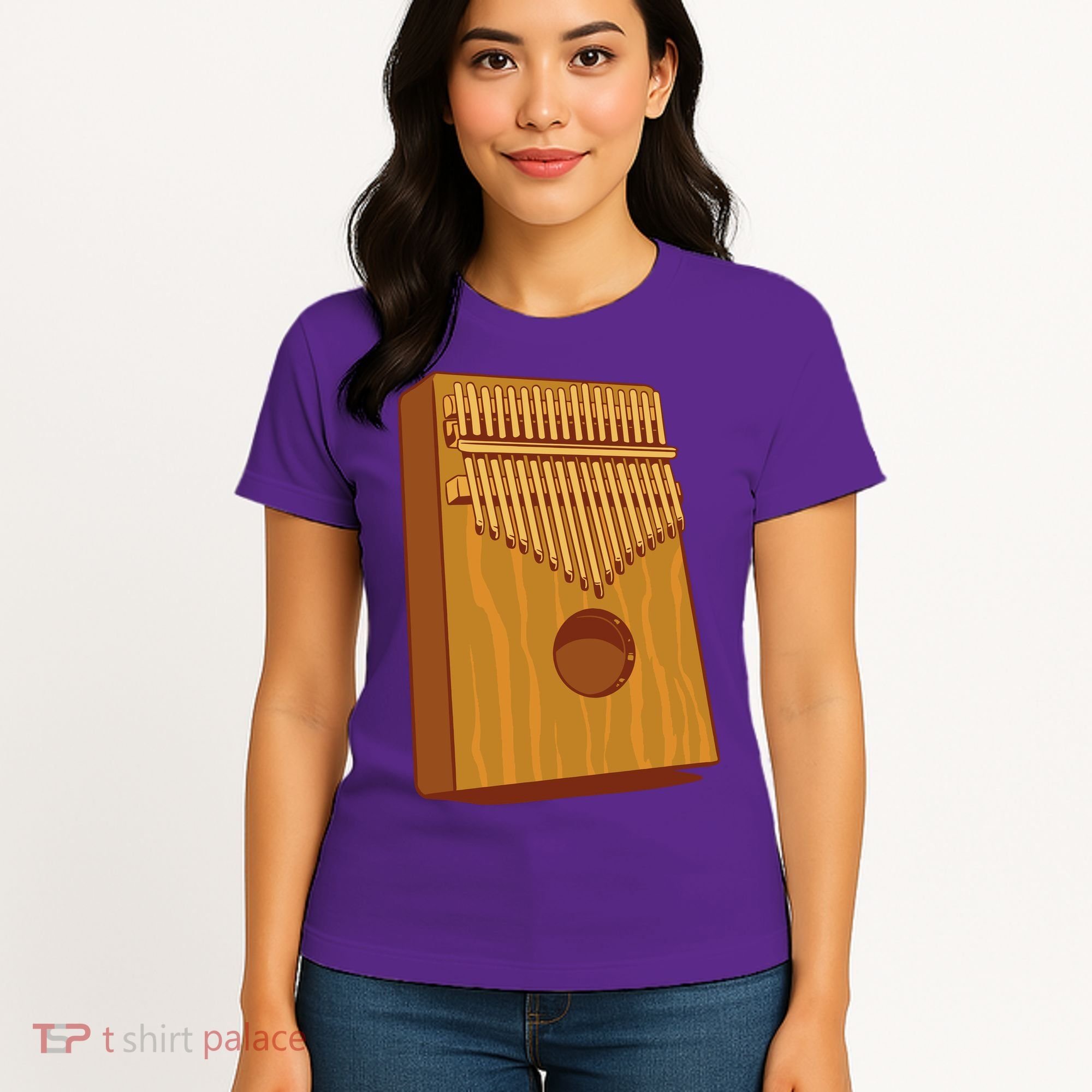 Kalimba Musical Instrument Women's T-Shirt