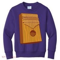 Kalimba Musical Instrument Kids Sweatshirt thumb 0