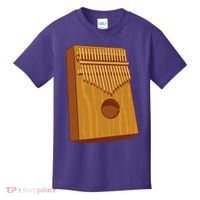 Kalimba Musical Instrument Kids T-Shirt thumb 0