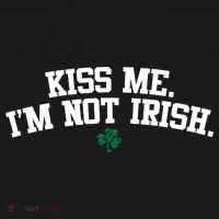 Kiss Me I'm Not Irish St Patricks Day Gifts Shamrock Women's Tank Top thumb 5